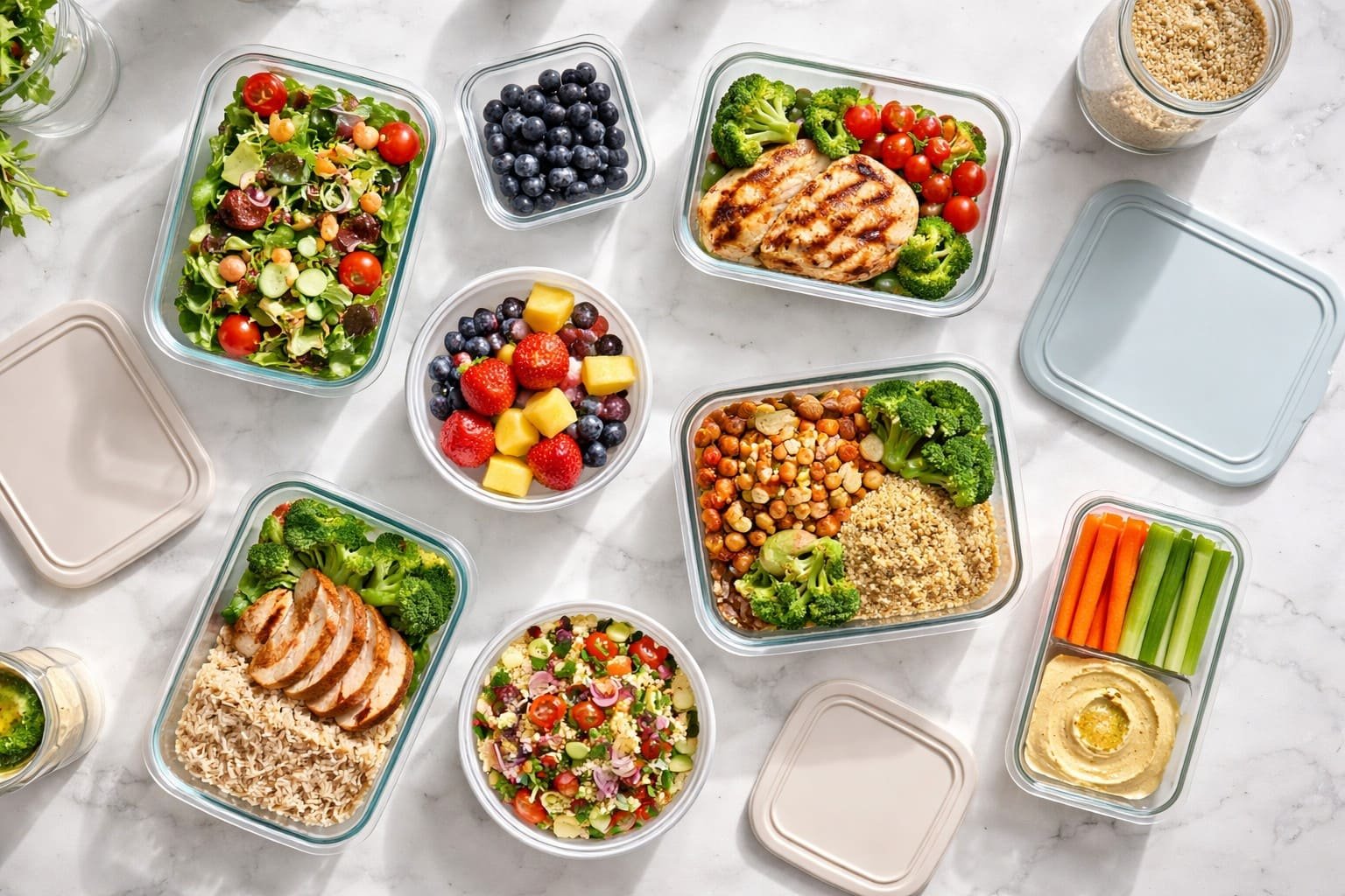 Pote Hermético: Vidro ou Plástico? Qual é Melhor para sua Cozinha