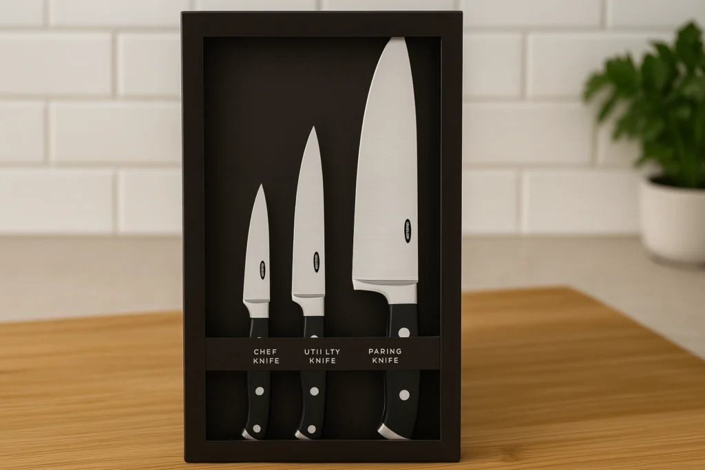 Conjunto de Facas 3 Peças